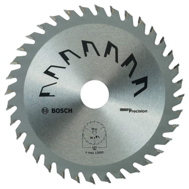 Lame scie circulaire Précision Bois 127x20/12,75x2,5mm ; 36D