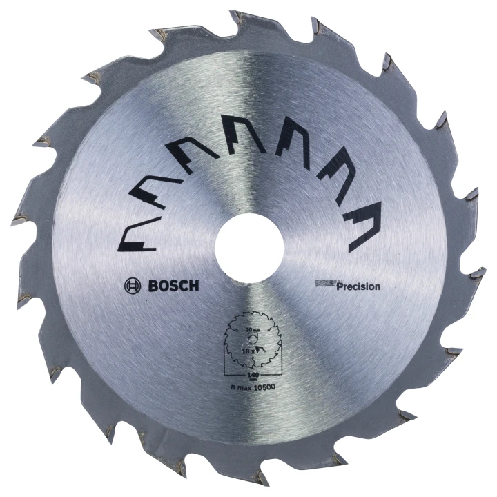Lame scie circulaire Précision Bois 140x20/12,75x2,5mm ; 18D