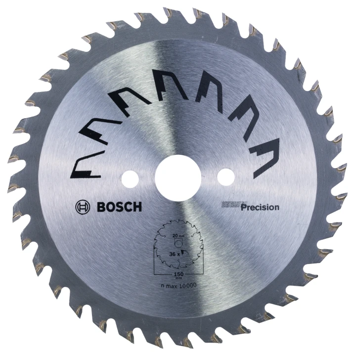 Lame scie circulaire Précision Bois 150x20/16x2,5mm ; 36D