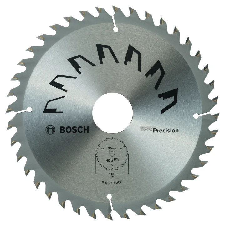 Lame scie circulaire Précision Bois 160x30x2,5mm ; 40D