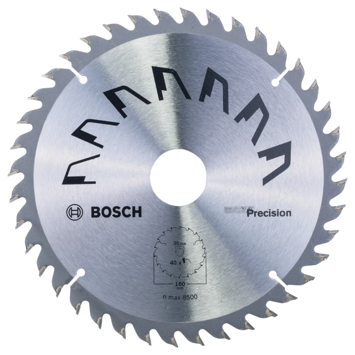 Lame scie circulaire Précision Bois 180x30/20x2,5mm ; 40D
