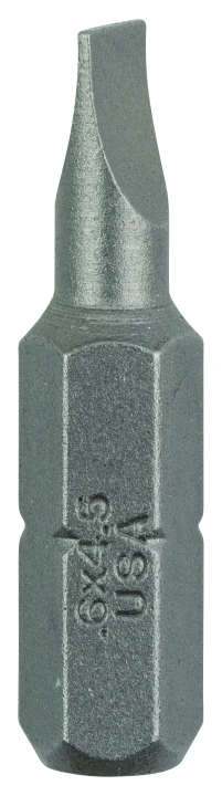 LOT 2 EMBOUTS PLATS 0,6 X 4,5MM 25MM