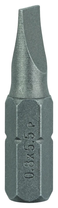 LOT 2 EMBOUTS PLATS 0,8 X 5,5 25MM