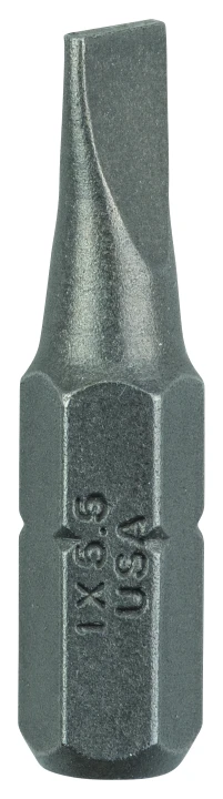 LOT 2 EMBOUTS PLATS 1 X 5,5 25MM