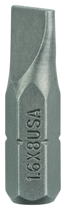 LOT 2 EMBOUTS PLATS 1,6 X 8,0 25MM
