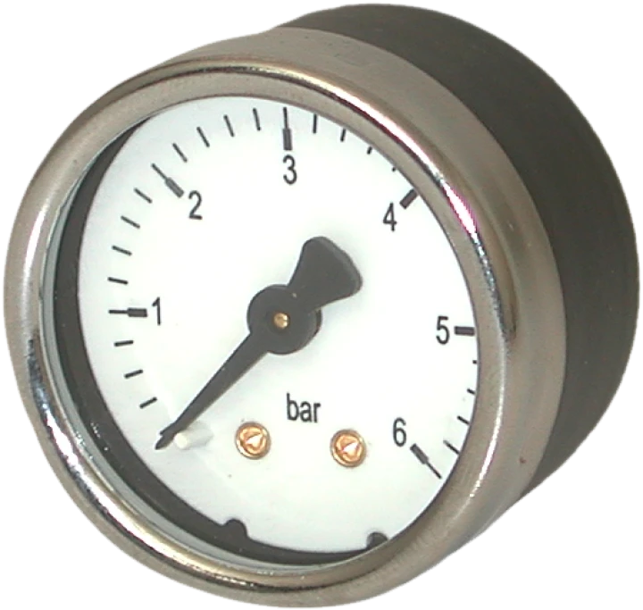 Manometre 6bar dorsal 1/8-10