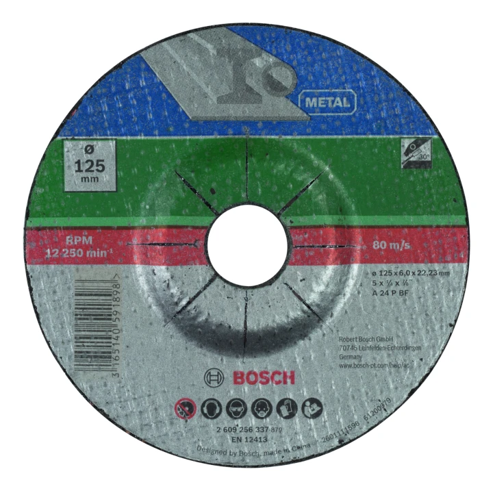 MEULE 125 x 6,0 ACIER DEPORTE