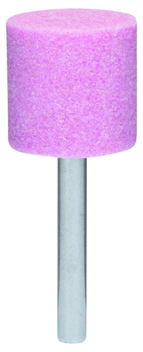 MEULE SUR TIGE CYLINDRIQUE 6 x 25 x 25