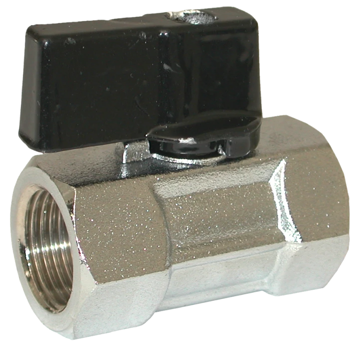Mini robinet noir 3/8ff