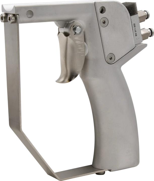 Pistolet pour aérogommeuses