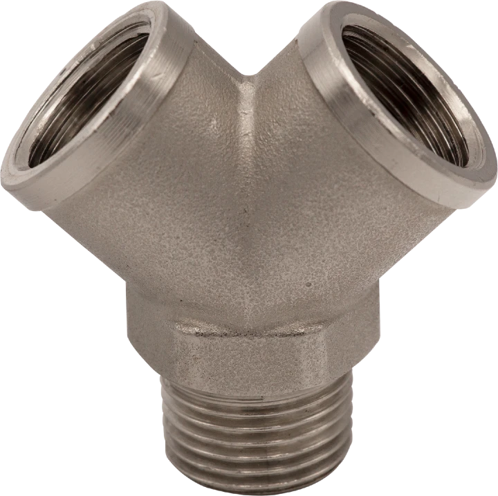 Rac Y : 1/2" M - 2 x 1/2" F