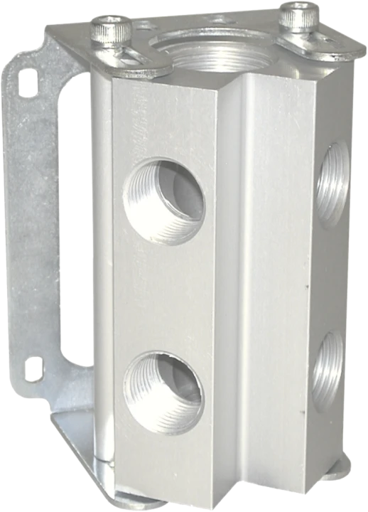 Repartiteur 4 voies 3/4-4x1/2