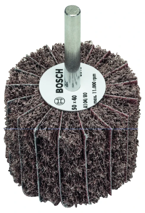 ROUE ABRASIVE A LAMELLES 50 x 40 MM G80
