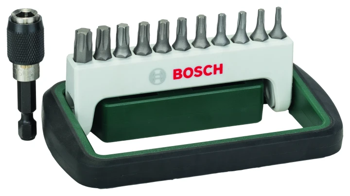 SET 11 EMBOUTS TORX + PORT. EMB.