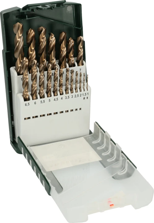 SET 19 FORETS HSS COBALT 1-10MM