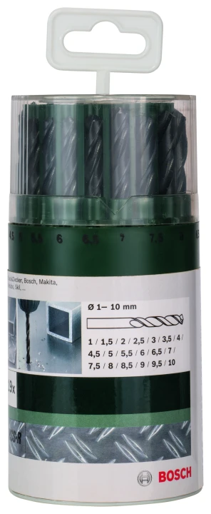 SET 19 FORETS METAUX LAMINES HSS-R 118