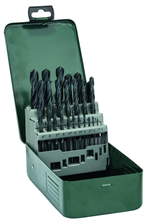 SET 25 FORETS HSS LAMINES