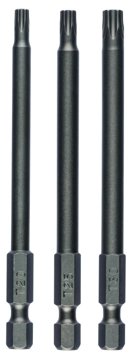 SET 3 EMBOUTS TORX20/25/30 89MM