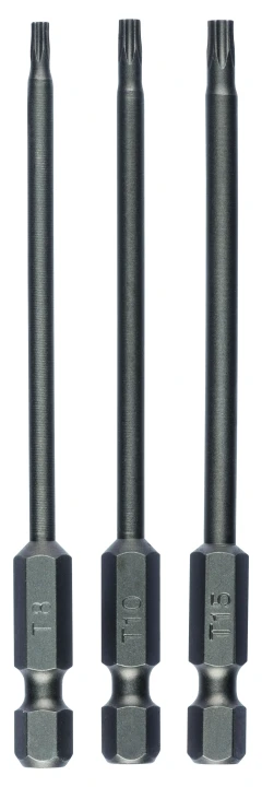 SET 3 EMBOUTS TORX8/10/15 89MM