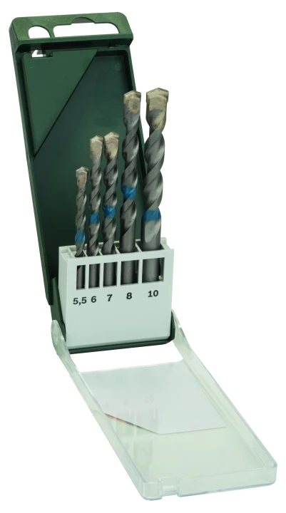 SET 5 FORETS BETON 5,5 - 6 - 7 – 8 -10 MM