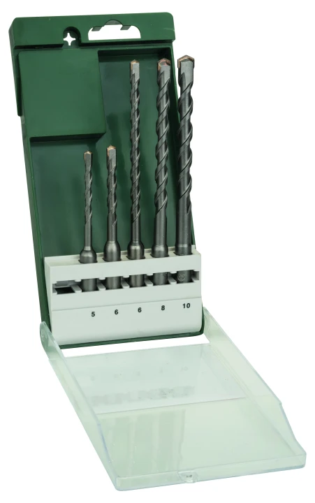 SET 5 FORETS SDS PLUS 5 A 10 MM