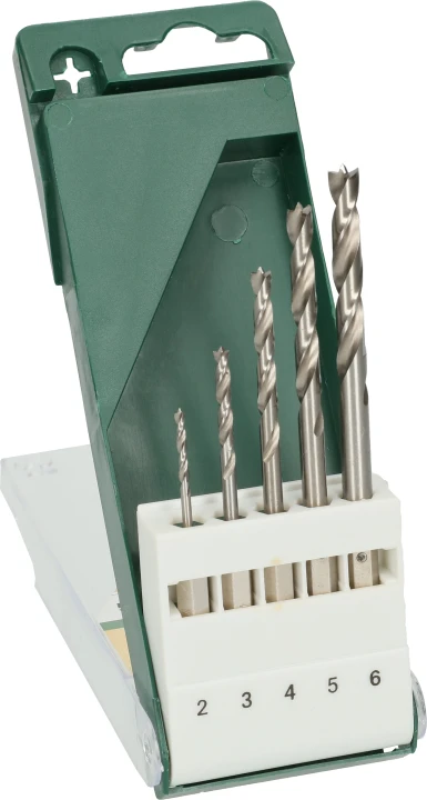 SET 5 MECHES A BOIS 6 PANS 2 A 6 MM