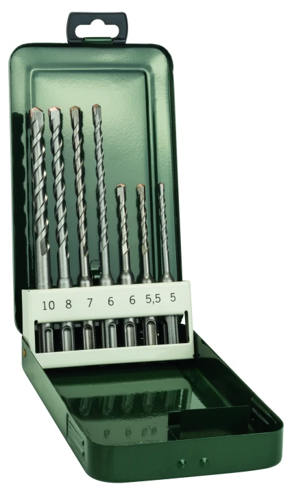 SET 7 FORETS SDS PLUS 5 A 10 MM