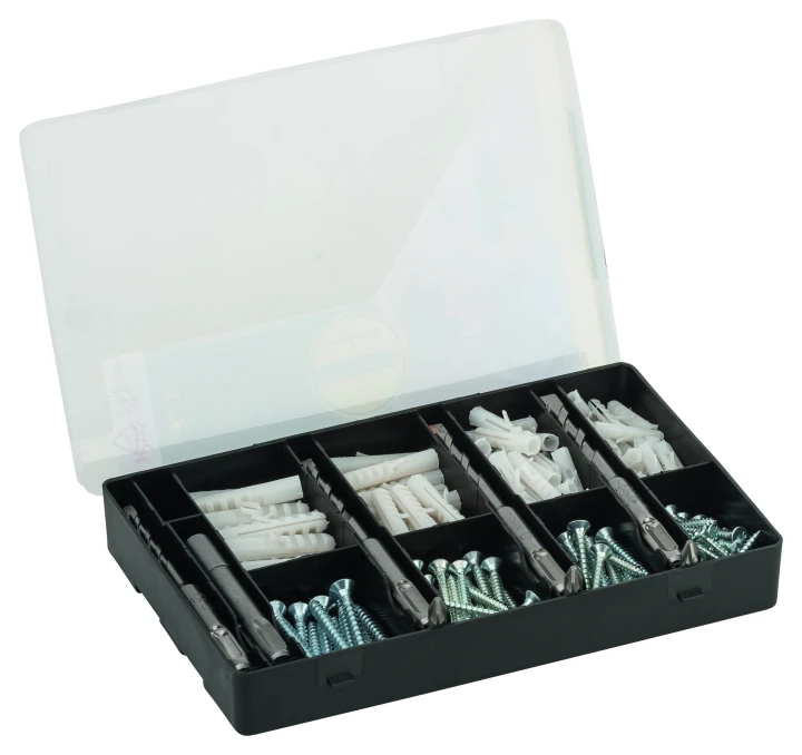 SET FIXATION 173 PCES AVEC FORETS SDS+