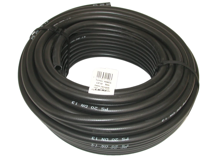 Tuyau armé Ø10x16mm - 50m PVC