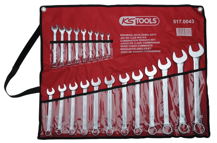 21 CLÉS MIXTE TROUSSE, 6-32MM