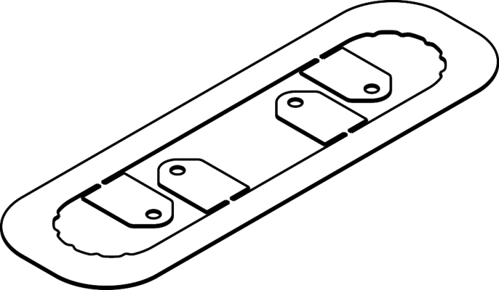 Anneau drainage des sécrétions