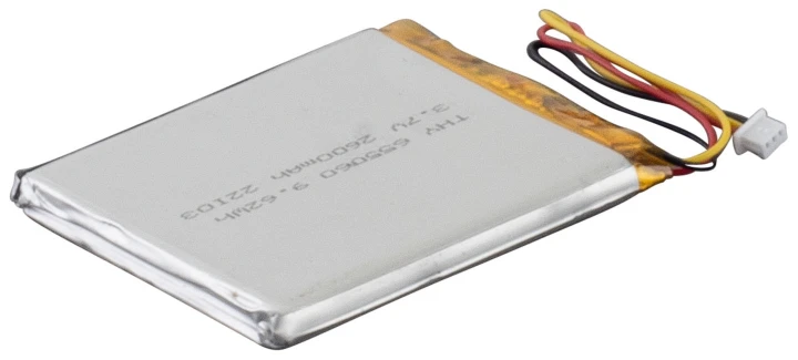 Batt. Li-Polymer 3,7 V, 2,6 Ah
