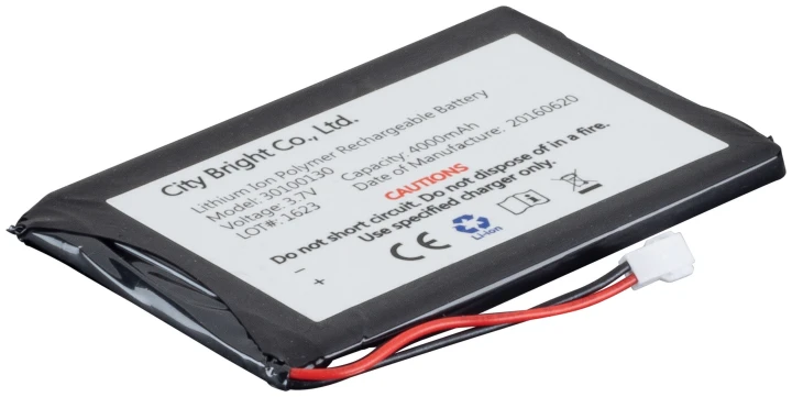 Batt. Li-Polymer 3,7 V 4,0 Ah