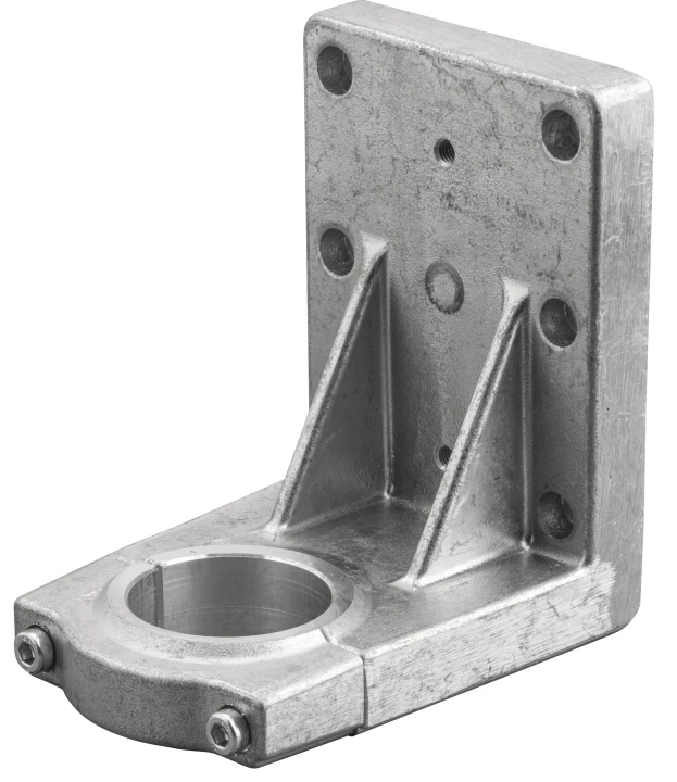 Equerre fixation avec étrier