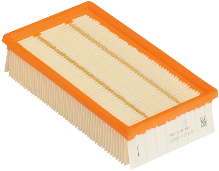 Filtre plat à plis Papier