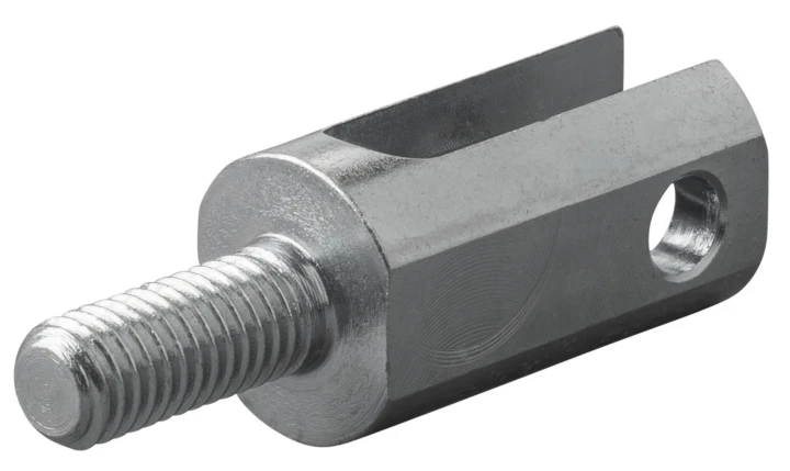 Fourche avec embout fileté