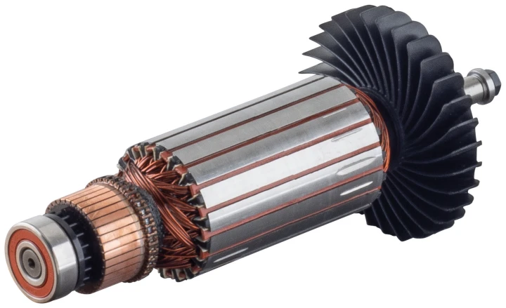 Induit avec ventilateur