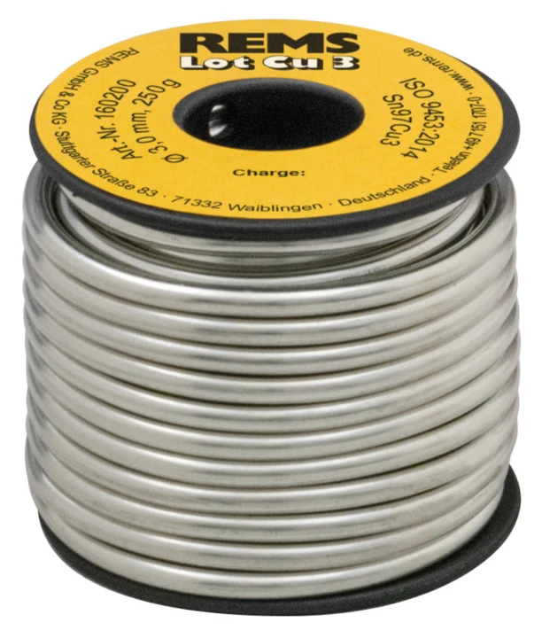 Lot Cu 3, fil brasure tendre