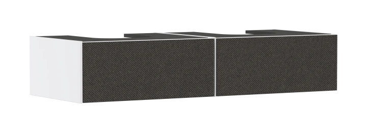 Meuble pr plan vasque 1370/550