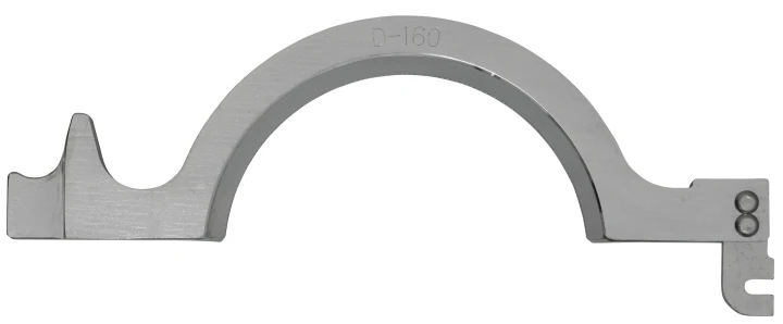 Mors serrage dr. Ø 160 mm, 45°