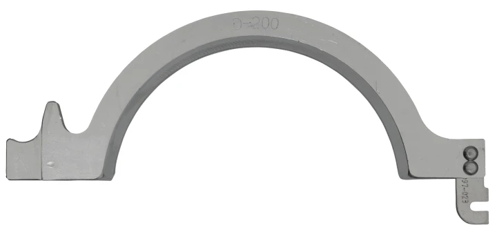Mors serrage dr. Ø 200 mm, 45°