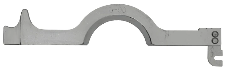 Mors serrage dr. Ø 90 mm, 45°
