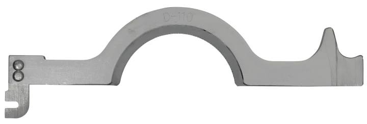 Mors serrage g. Ø 110 mm, 45°