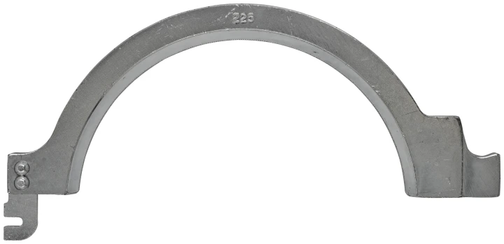 Mors serrage g. Ø 225 mm, 45°