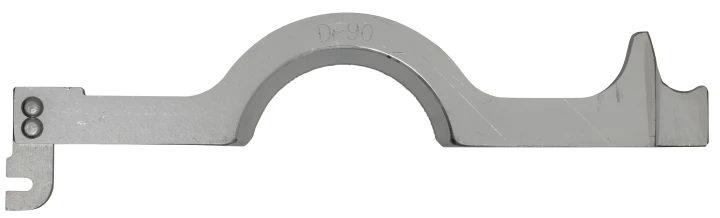 Mors serrage g. Ø 90 mm, 45°