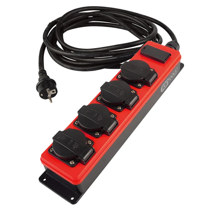 MULTIPRISE L.5M, 4 PRISES + 2 USB