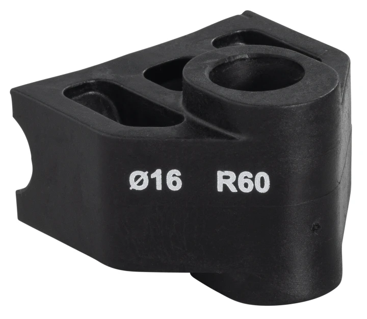 Pièce coulissante Ø 16, R60