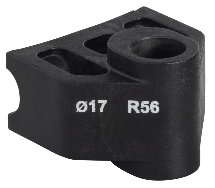 Pièce coulissante Ø 17, R56