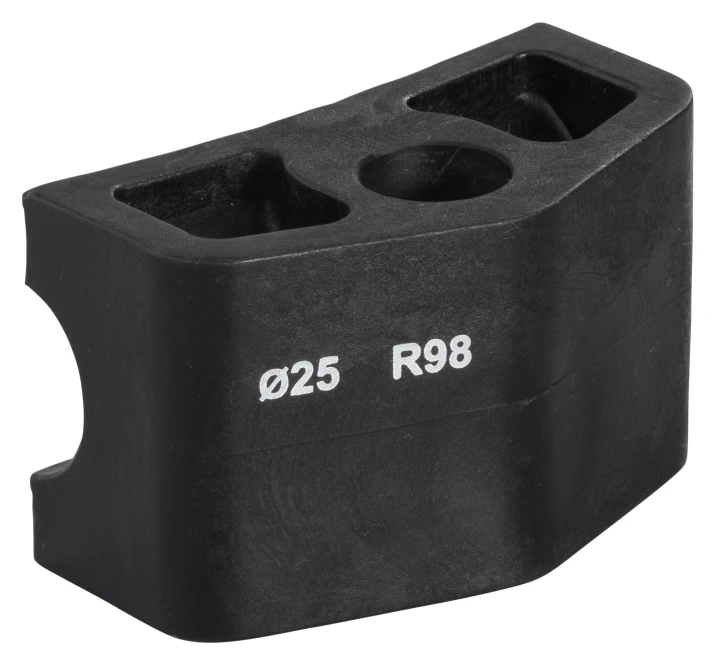 Pièce coulissante Ø 25, R98