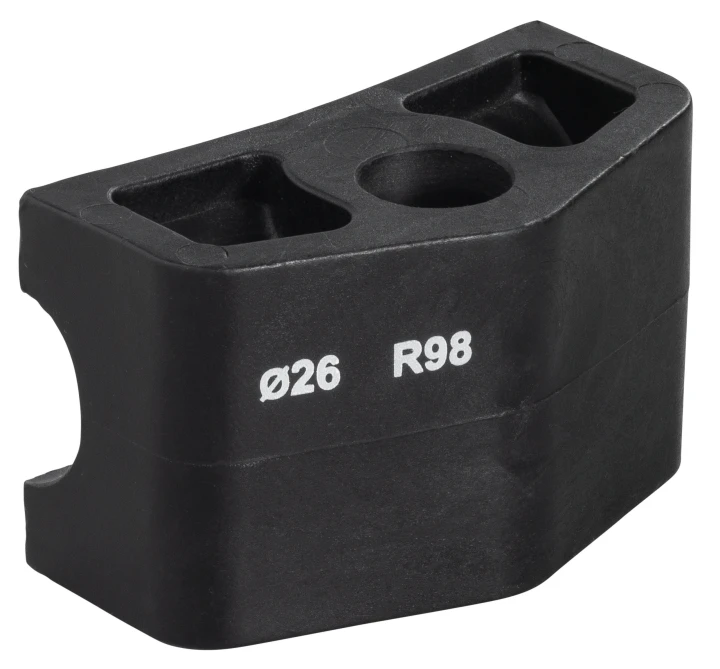 Pièce coulissante Ø 26, R98